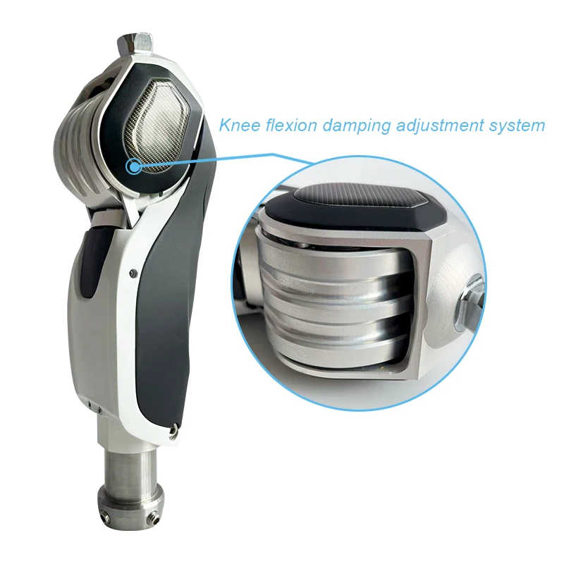 Single Axis Hydraulic Knee Joint Swing-and-Support Control Prosthetic Leg Parts AK Waterproof Implants Interventional Materials