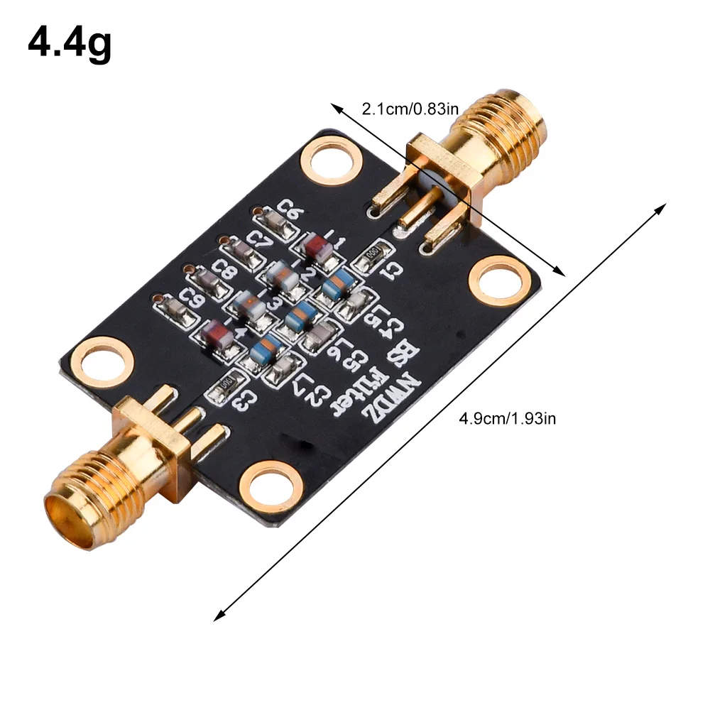 Smart Electronics 88-108 MHz Band-Reject Filter Module Passive Trap Filter Anti FM Interference Filter 70-120 MHz