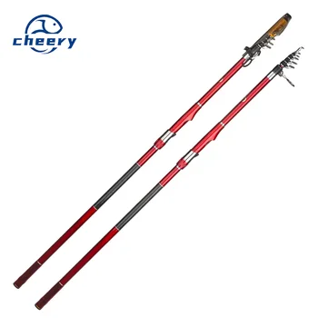 Wholesale 30T Carbon Fiber Super Hard Casting Telescopic Fishing Rod Sea Fishing Rod – Hard Lure – view 2