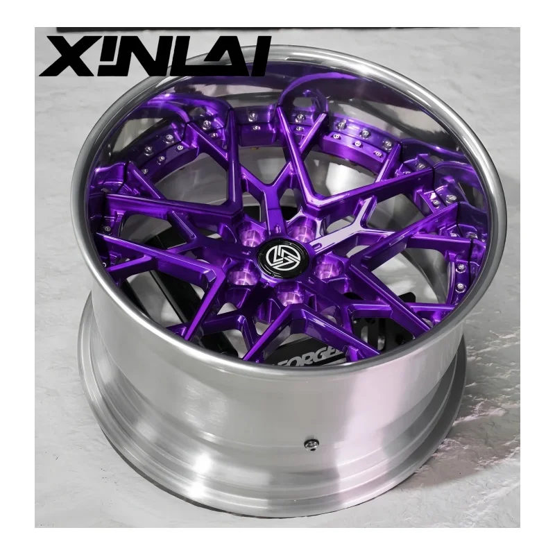 XL Custom Deep Concave 18-22Inch PCD5X112 2-Piece Aluminum Alloy Forged Wheel Hubs Racing Car Rims for G30 G80 G82 330i Rims - Image 1
