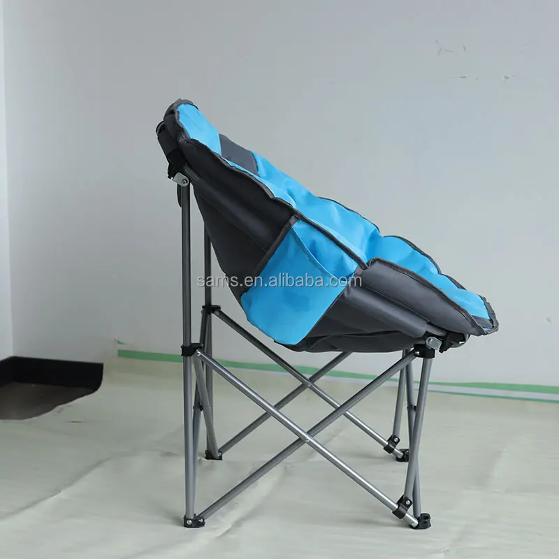 Заводская поставка садовый стул с карманом для воды пляжный лагерь отдыха складной