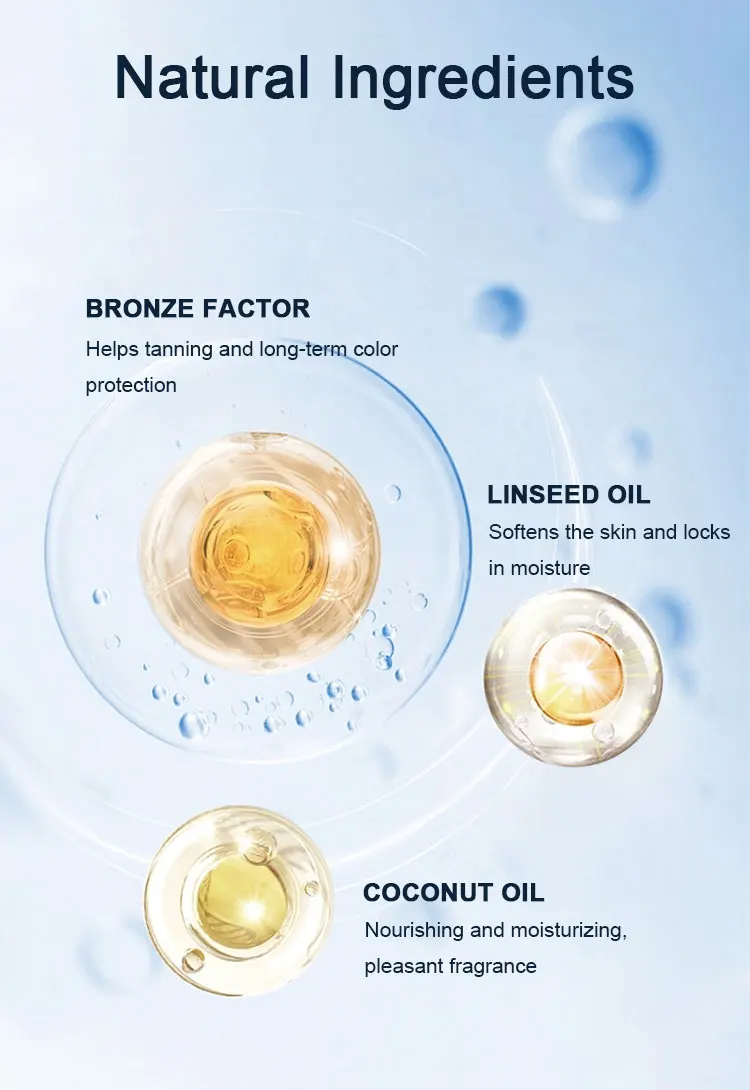 Aixin Private Label Bronzing Darker Skin Sunless Self Tan Extreme Tanning Accelerator Nasal