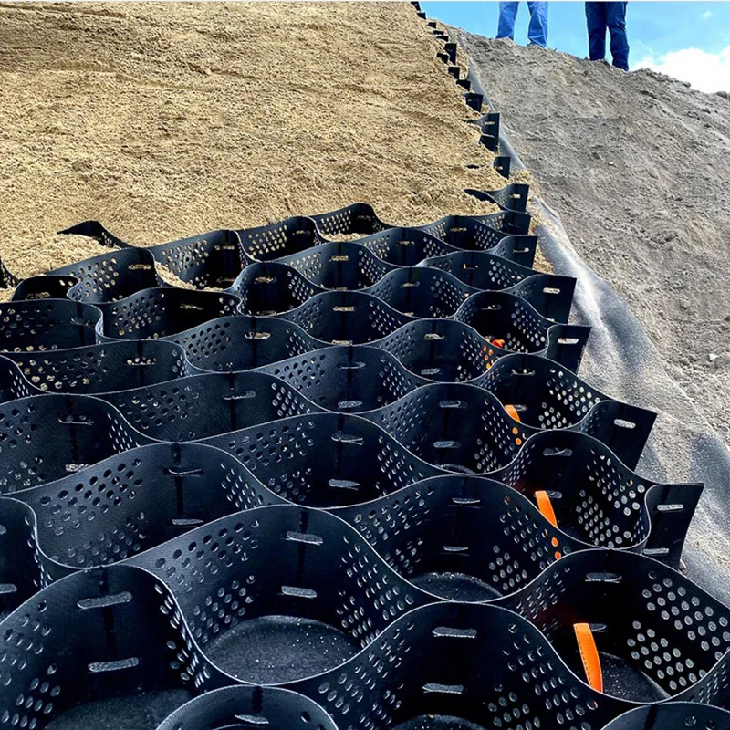 Hdpe Geocell Driveway for Road and Slope protection HDPE Geocell Geo Cell Gravel Grid Geocells