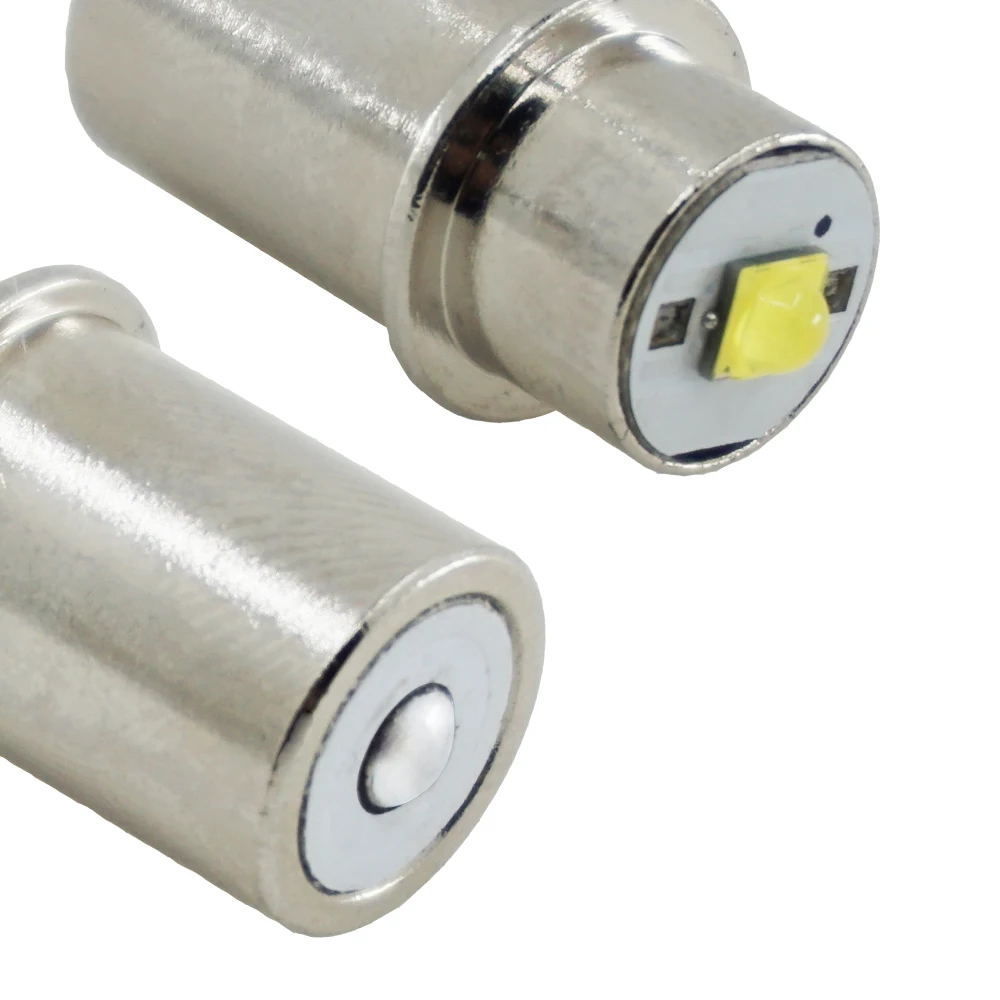 LED Light Bulbs 3W 4-24V 18V Conversion Kit Upgrade 2-3-4-5-6 Cell D/C Maglite Torch Magnesium Flashlight Garden Use
