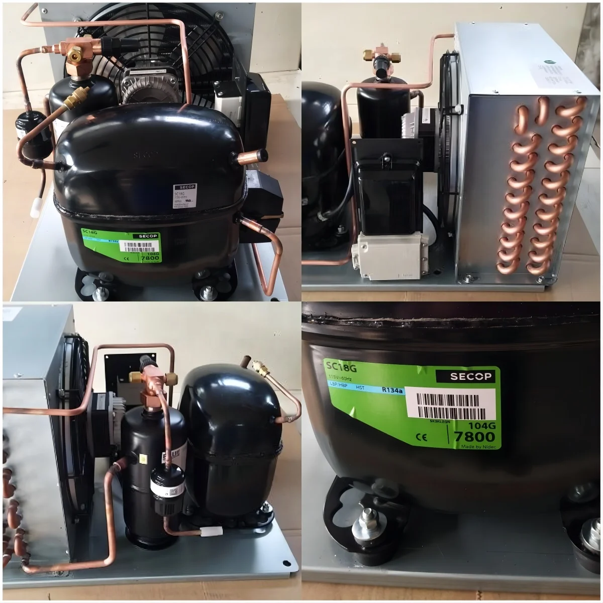 コンプレッサー(冷凍機) 冷凍装置コンプレッサー冷凍機用冷凍装置商用冷凍装置冷却システム