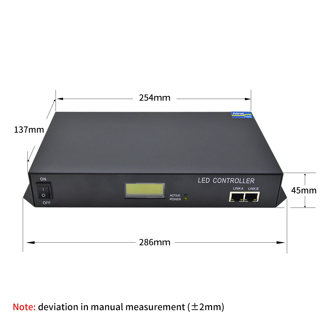 Stage Light for DMX512 UCS2904 TTL WS2812b SK6815 Ic 8 Port 8/16 Bit Artnet A28A 4096CH SPI DMX LED Controller with 64 Universe