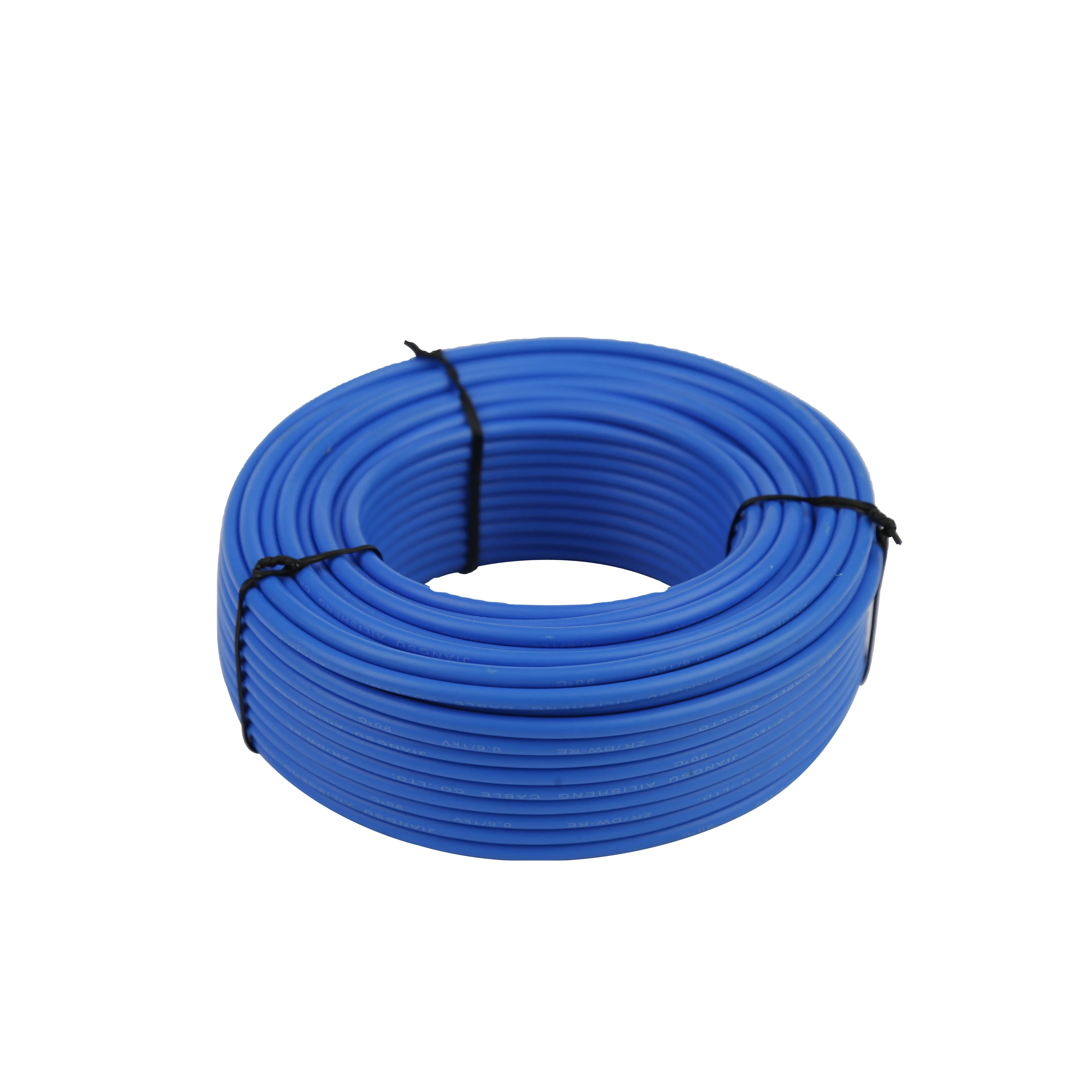 Fabricação padrão UL THHN Condutor de fio de cobre elétrico PVC isolado com bainha de nylon 6 8 10 12 14 16mm fio de cabo AWG