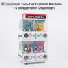 Machine Gachapon PRO Deluxe 4 Compartiments - Ours Adorable