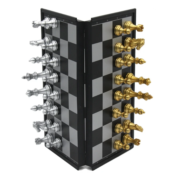 Professional Luxury Chess Game Folding Chess Board Magnetic Chess Set