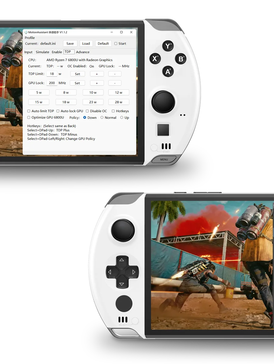 GPD WIN 4 Mini Tablet PC Handheld Game Players PC AMD 7640U Gamer Laptop Gamer Laptop GPD One Netbook