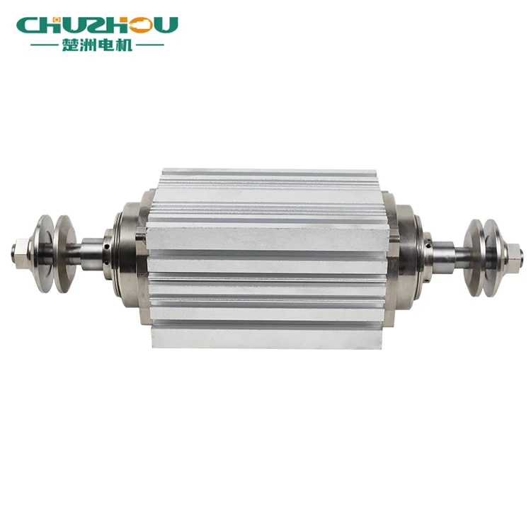 High Speed CNC Milling Machine Tool 3 Phase Spindle Motor with 2.2kw 380V/220V Double-End Cutting