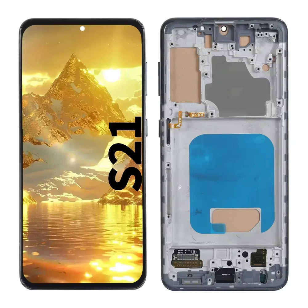 For S21 5G SM-G991/SM-G991B OLED Screen Assembly From China - detail image 1