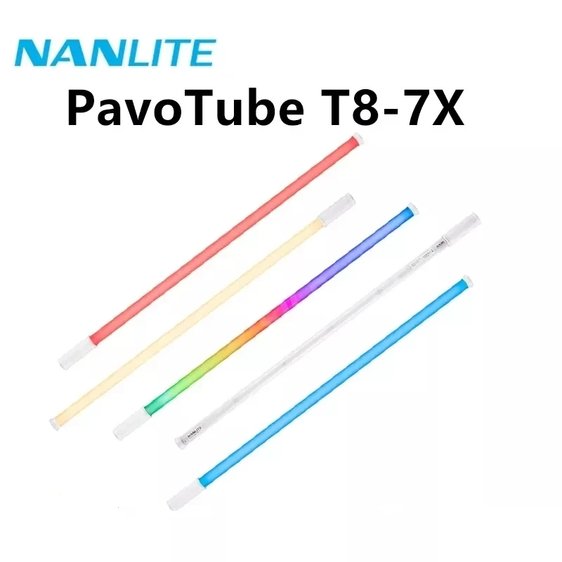 Nanlite Pavotube T8-7x Nanguang Led Soft Light Tube Portable Handheld  Photography Lighting Stick Pk Pavotube Ii 15x 30x - Buy Nanlite Pavotube  T8-7x