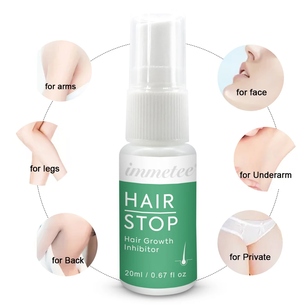 ARTIFUN Hair InhibitorPainless Hair Stop Growth FluidHair Removal SprayNonIrritating  Hair Removal Spray For FaceArmLegArmpit  lagearcomar