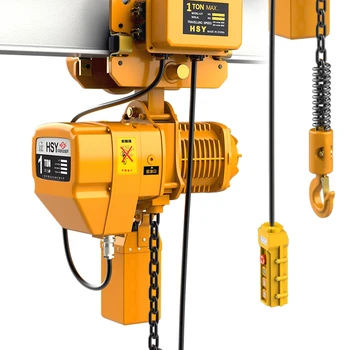 Hsy 0.5 Ton 1 Ton 2 Ton 3 Ton 5 Ton 220v 380v Chain Electric Hoist With ...