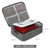 C1 Gris 2 capas con cerradura