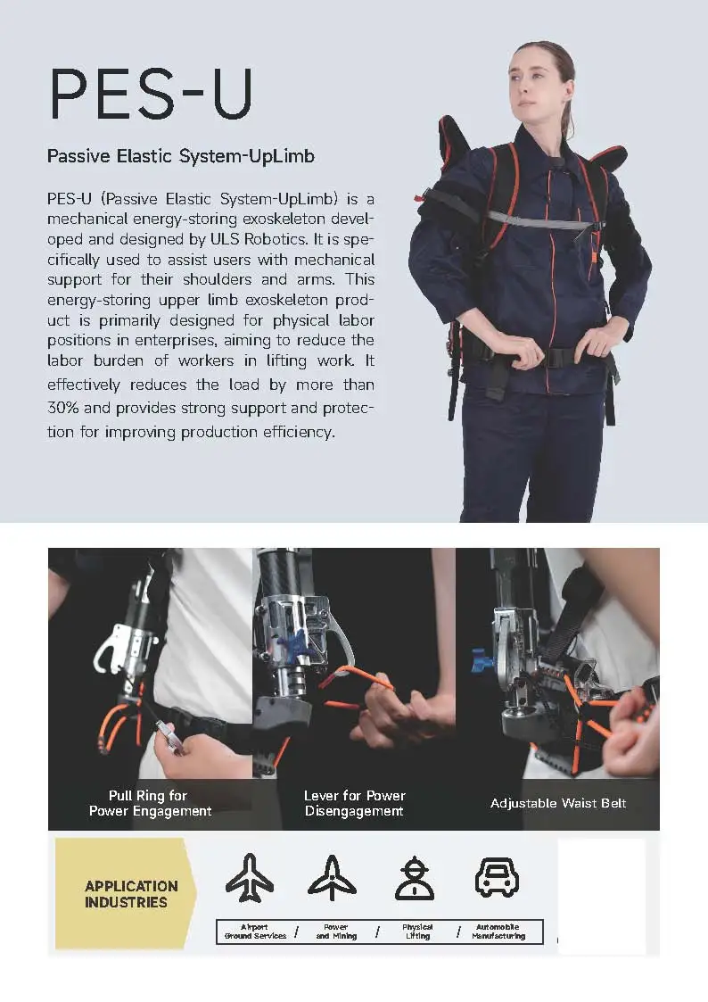 Energy Storage Upper Limb Exoskeleton Robot for Industrial Lifting ...