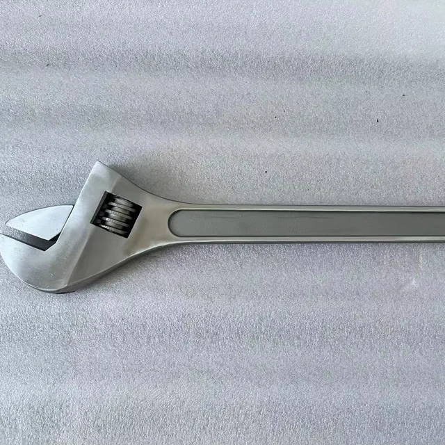 Stainless Steel  Tools Adjustable Wrench 8"  High Hardness Suitable for Various Fields