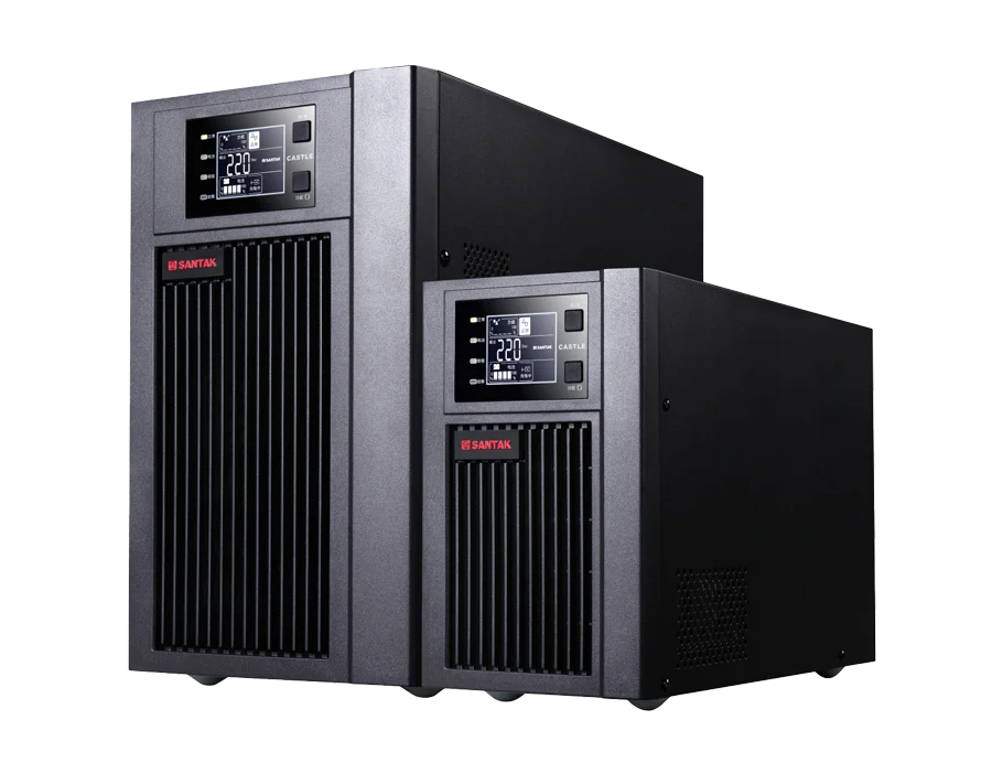 Online 6kVA 10kVA Uninterruptible Power Supply (UPS) Ultra-Low Noise with Lead Acid Battery factory