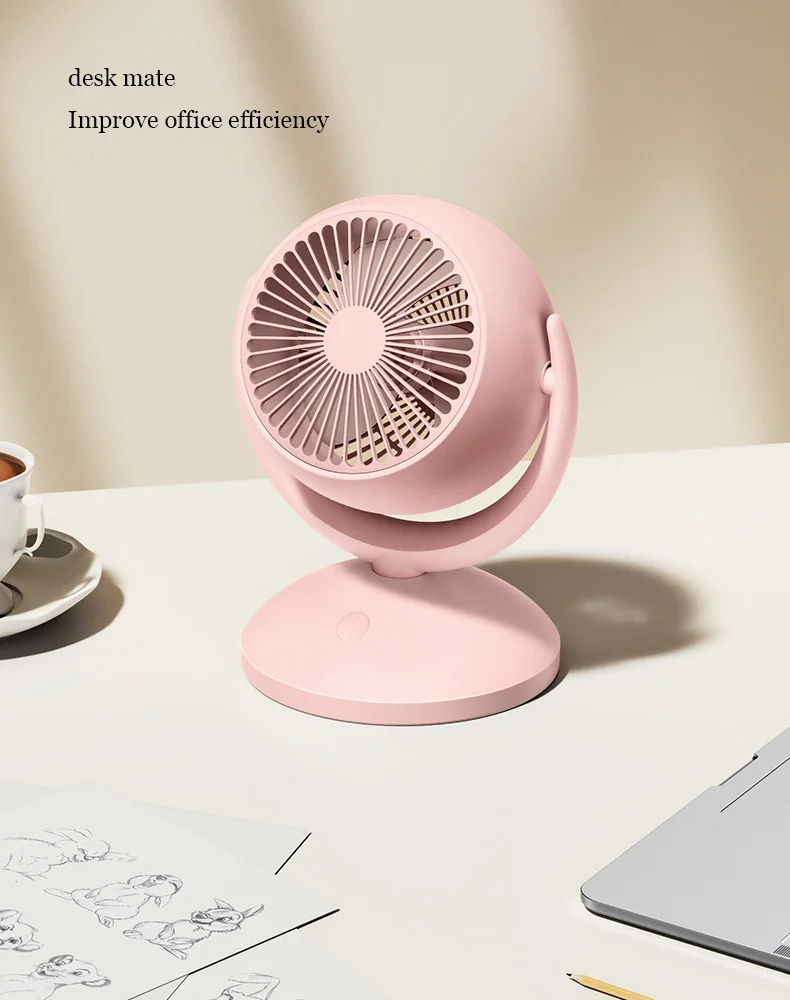 Radiator Fan Small Electric Motor Stand Handheld Mini Summer Air ...