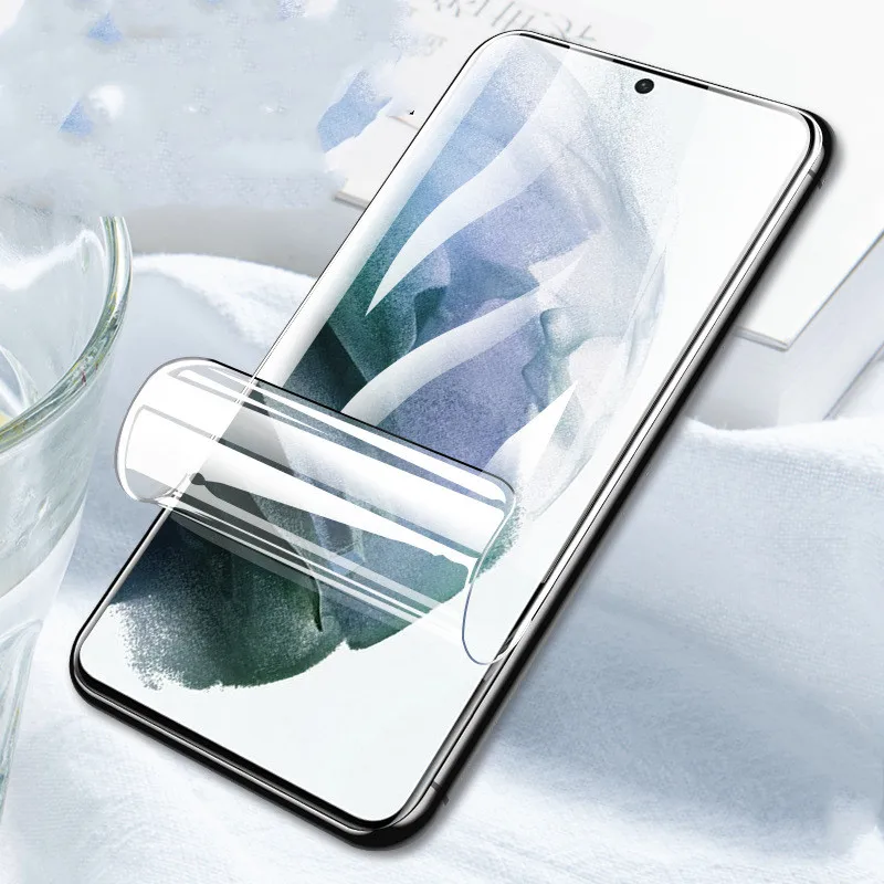 Hydrogel Screen Guard Nano Liquid Soft Hydrogel TPU Film for Samsung S22 Ultra