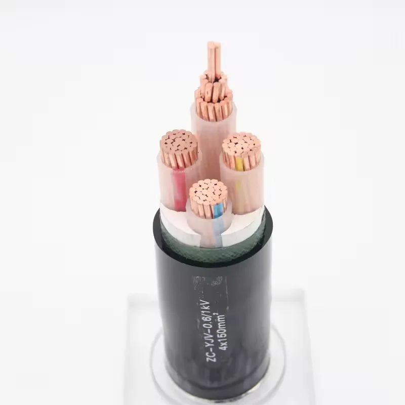 Cable de bajo voltaje de alta calidad, cable subterráneo, conductor de aluminio, cable de alimentación de cobre YJV