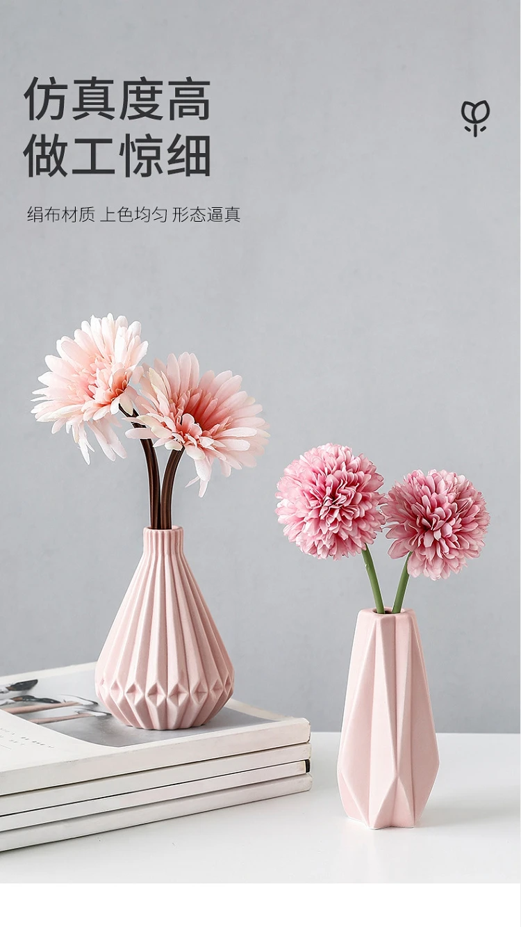 Wholesale Nordic Style Home Decor Modern Creative Flower Ceramic Body