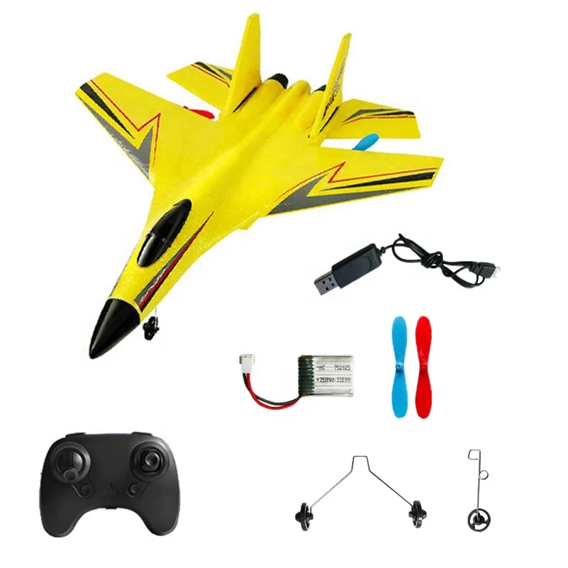 F22 2,4G 2.5CH 4WD Летающий дистанционного управления самолета планер самолет модель самолета игрушка сизый пены EPP Flugzeug воздушная струя RC самолет