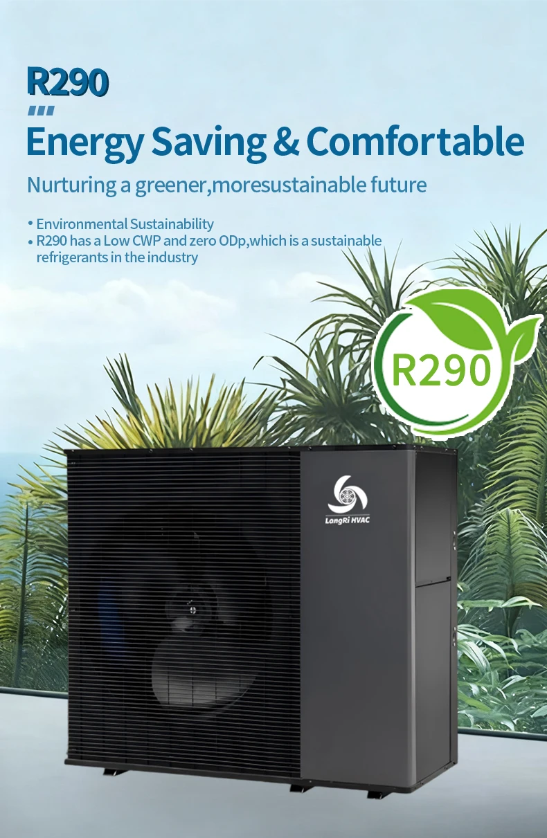 Air Source Heat Pump, R290, Monoblock, Inverter - detail 8