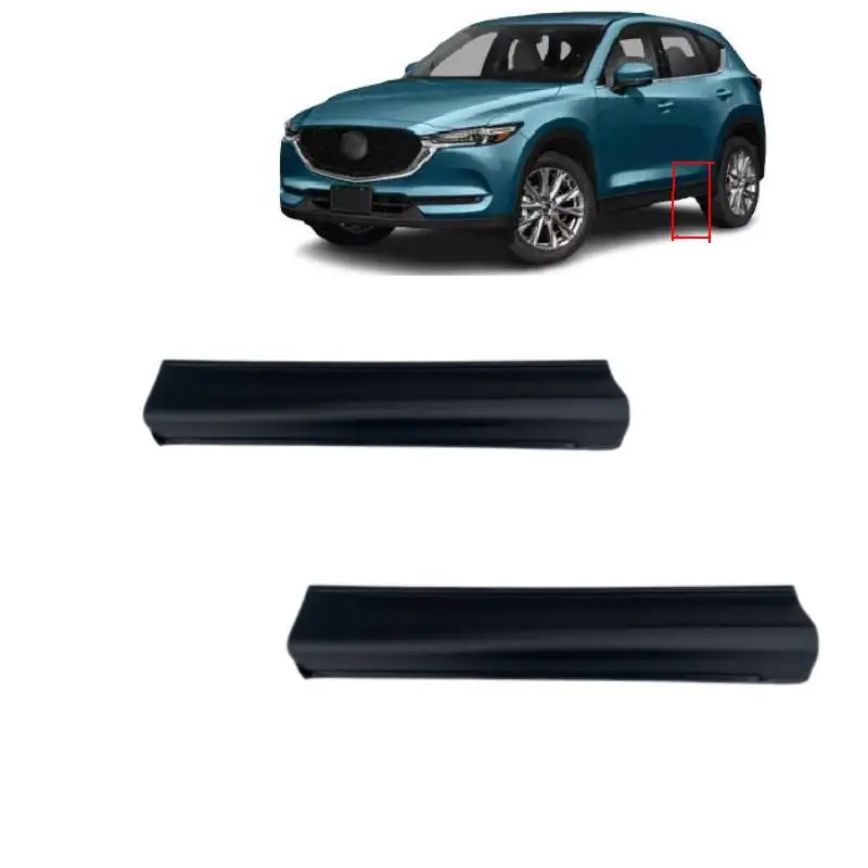 Mazda CX-5 2017 - 2020 oemKB7W51RC0D 용 자동차 후면 오른쪽 하단 도어 몰딩