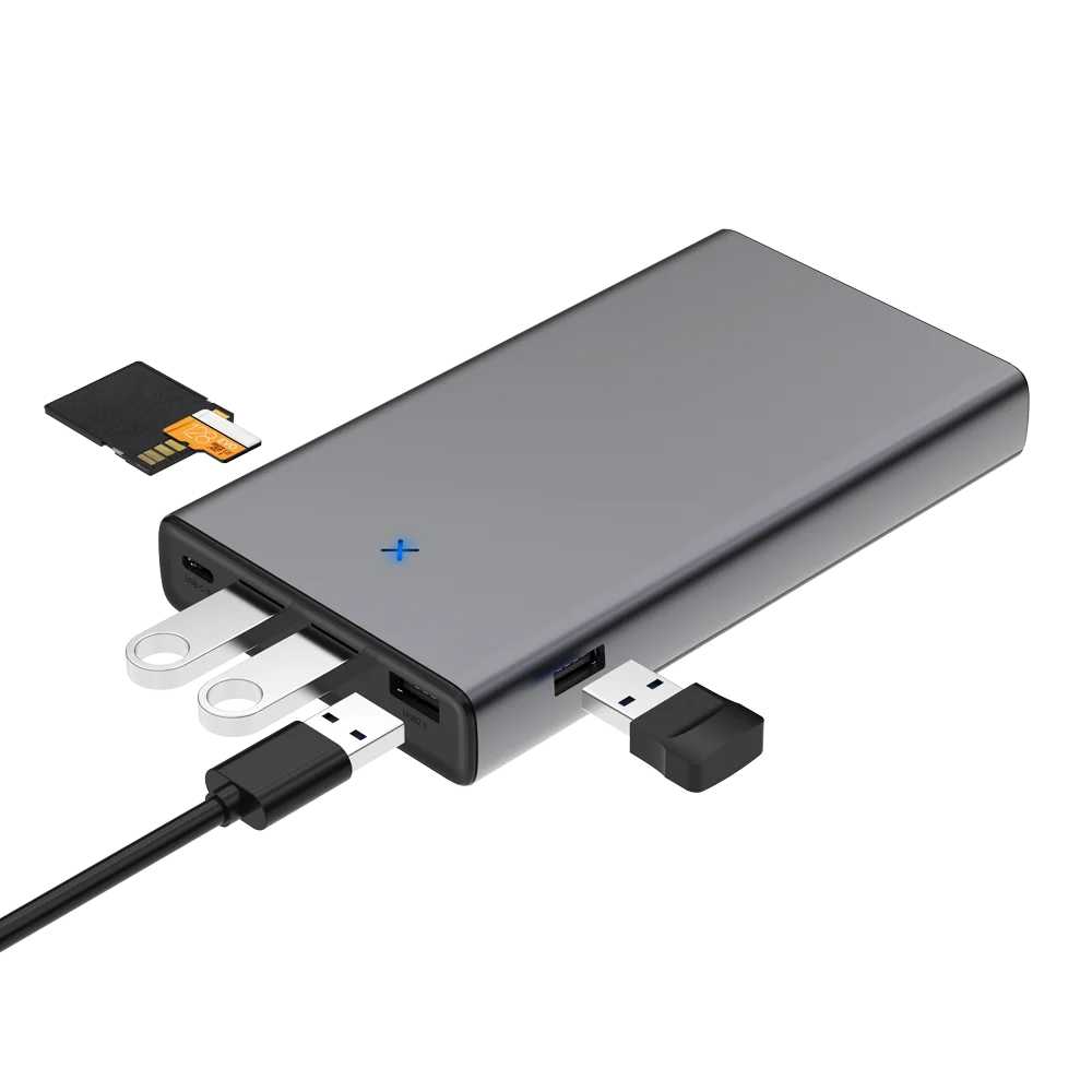 MC30 SATA 5TB Hard Disk Portable Case 15mm Type C 25 Inch SD Card Readers  HUB USB External Hard Drive