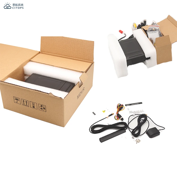 Professional Car Dvr 4 Ch Channel Mobile Dvr Ssd Hard Drive Mdvr Cmsv6 Manafement Monitoring System Mdvr for Fleet Management