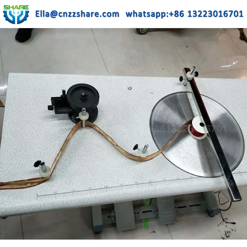 Multi Functional Widely Elastic Rope Ribbon Winding Machine