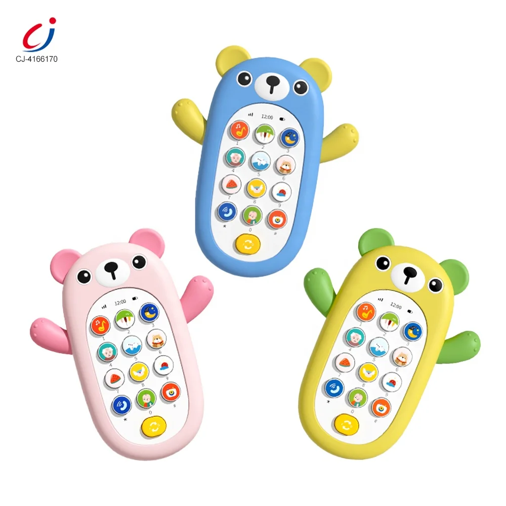 Детский мобильный телефон с силиконовым рукавом