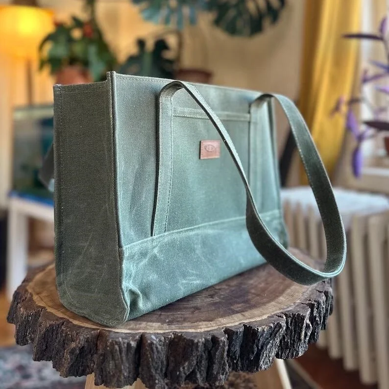 16oz Cotton Waxed Canvas Fabric For Handbags Backpacks Odm