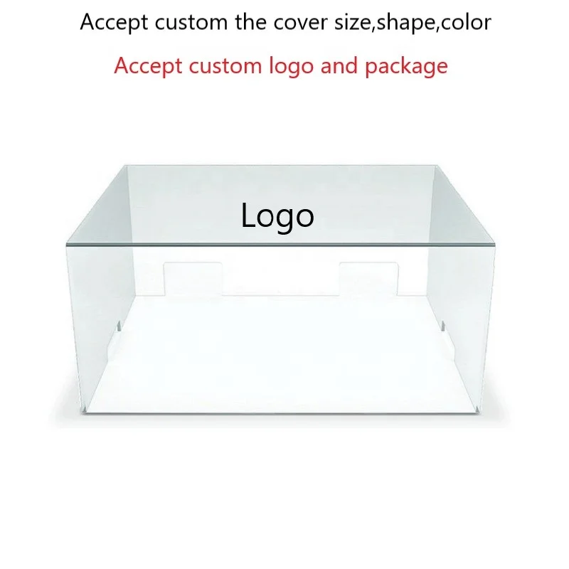 ターンテーブルカバー アクリル製 透明 セット ターンテーブルケースクリア透明アクリルダストカバーレコード