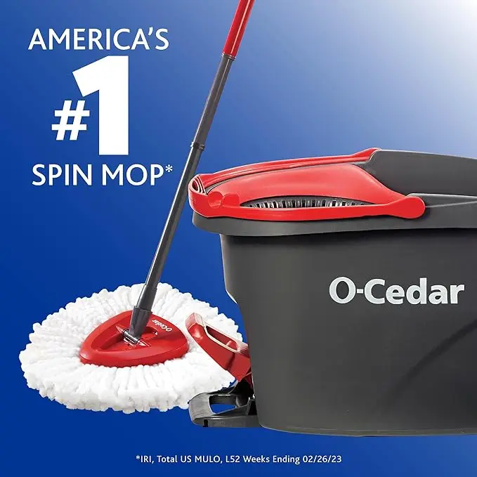 Confezione da 4 testine di ricambio per mocio Vileda 2-in-1, O-Cedar, EasyWring e Clean Turbo