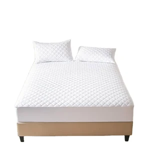 Queen Soft Mattress Protector Ultrasonic Quilted Waterproof Bed Cover