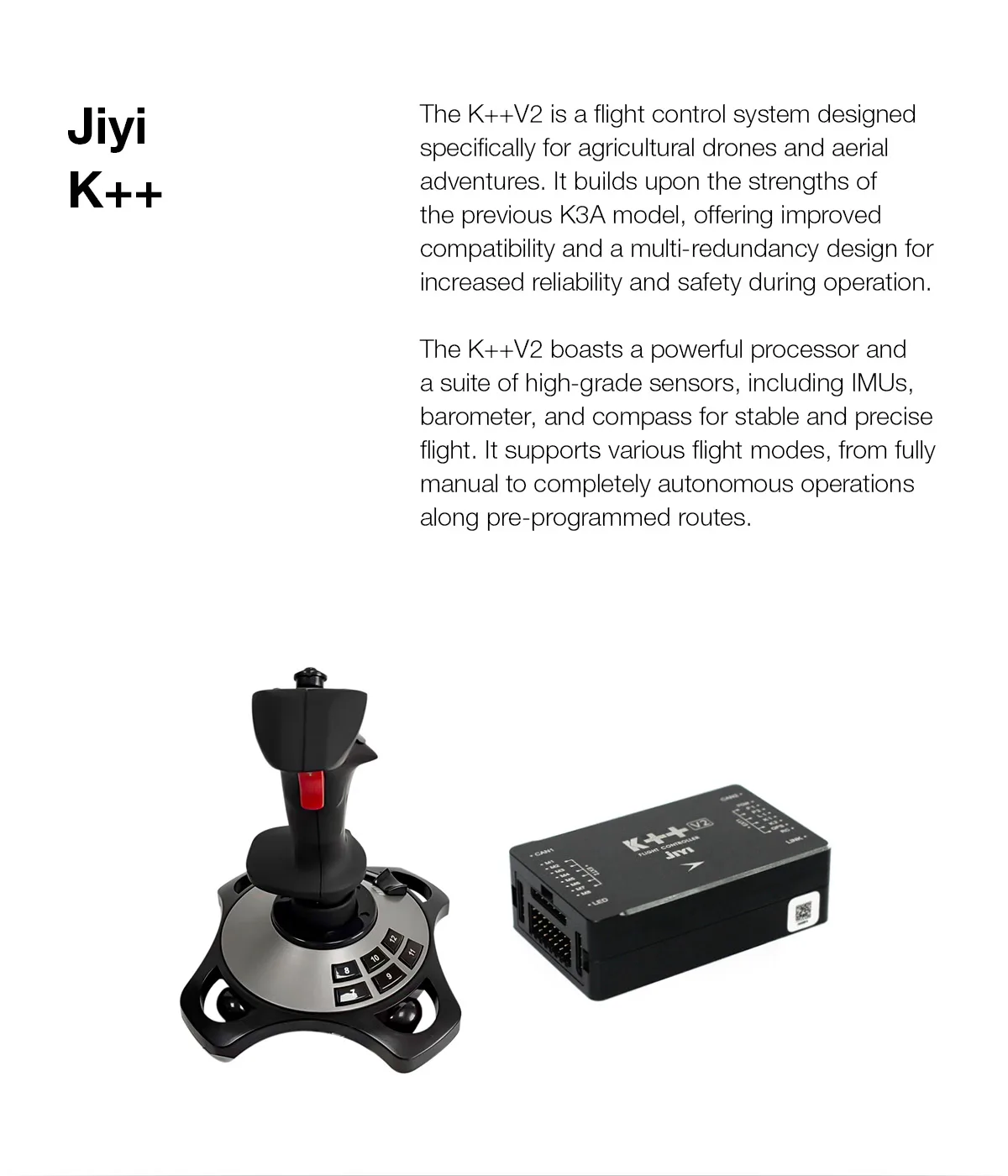 Flying Controller and Joystick Kit for Multi Rotor Drives