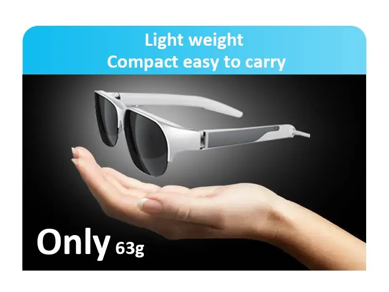 Hot 2022 Smart Ar Glasses Augmented Reality Wireless/interactive