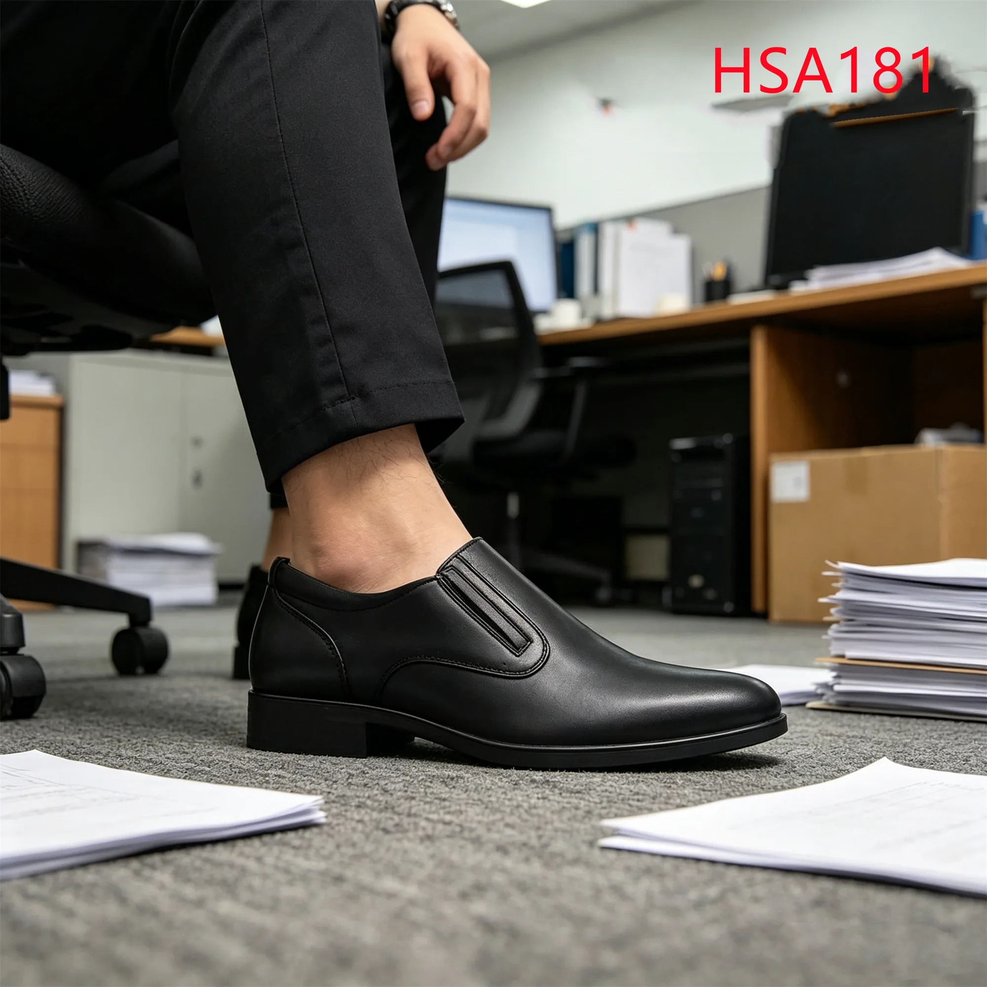 LXG,Product Launch Pointed Toe Design Business Work Shoes Conference Center Outstanding Classy Men Dress Shoes for Sale HSA181