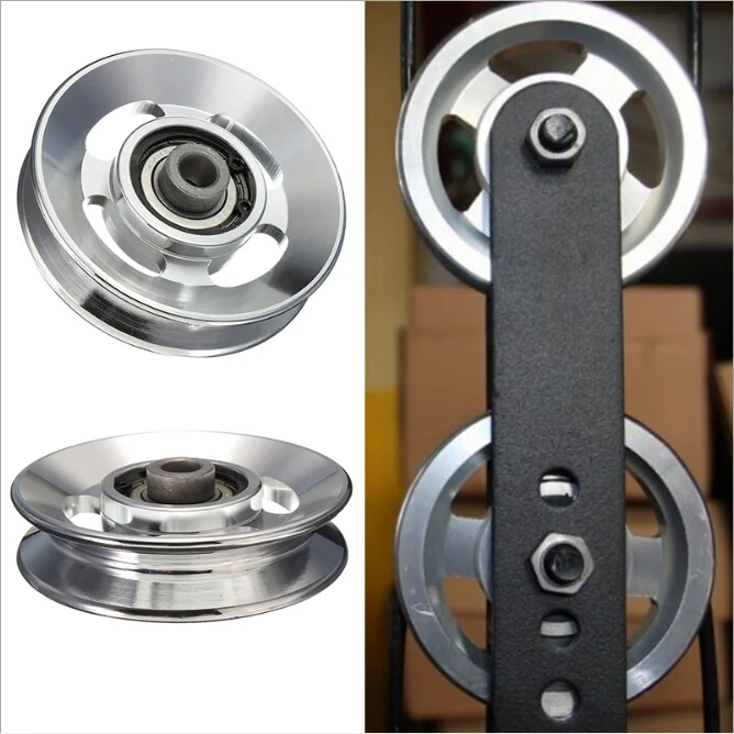 88 mm Universel Roulement Poulie de Roue pour câble Machine Gym équipement,de bâti de Mur/Plafond