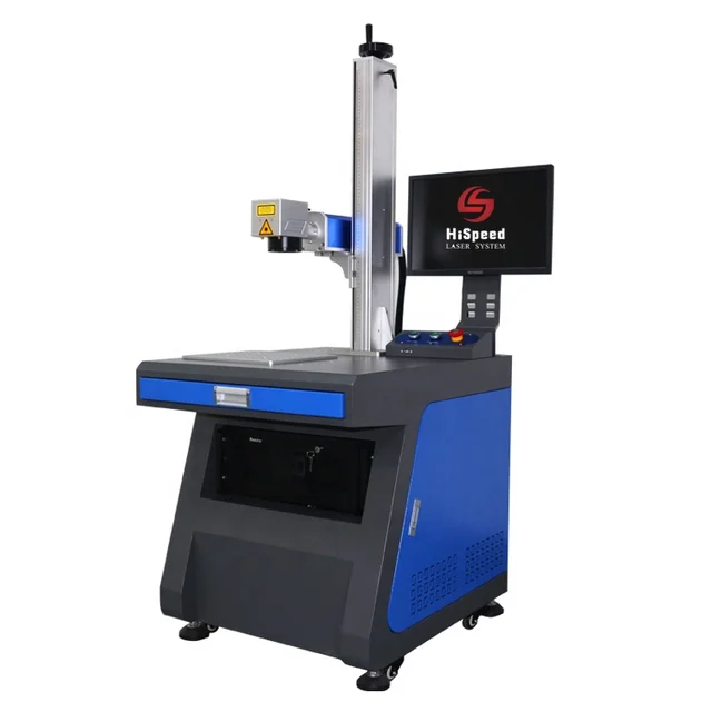 High Efficiency Marking100W Desktop Standard Fiber Laser Marking/Engraving/Cutting Machine  For Depth Engraving
