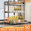 50 ซม. สีเทา 3 ชั้น [รุ่นอัปเกรด]