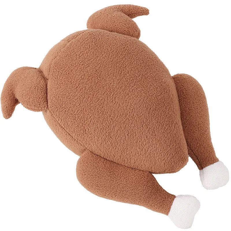 chicken plush dog toy