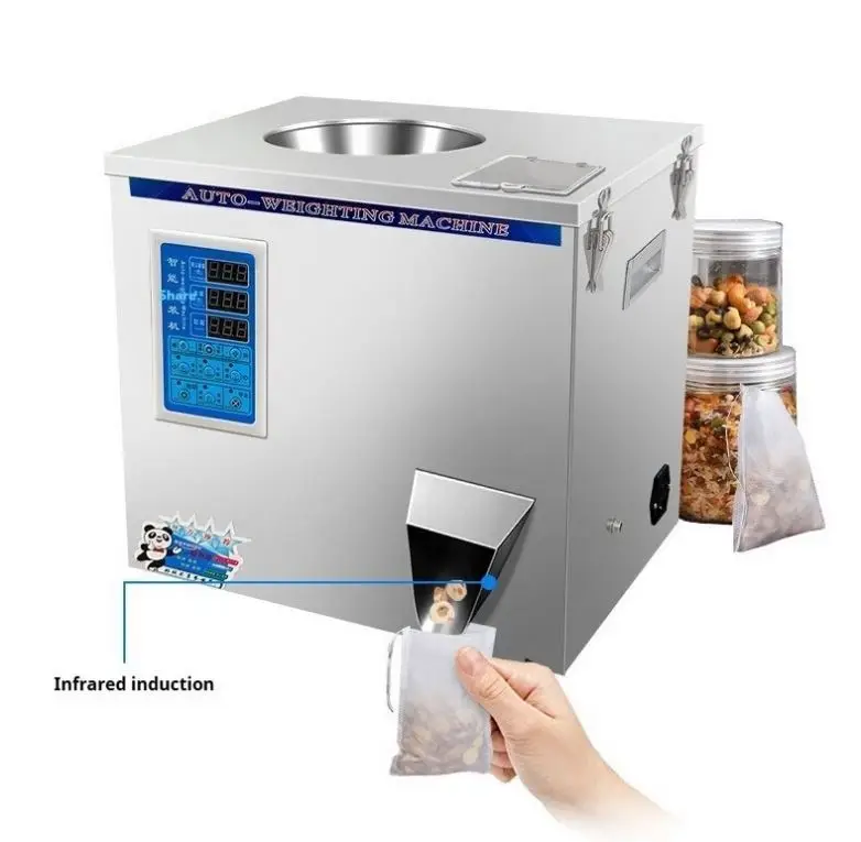TEBAK Granule Powder Filling Machine Tea Rice Flour Coffee Bean Quantitative Weighing Packing Machine