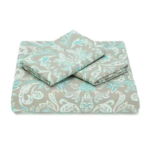 Hot Sale Cheap Wholesale Floral Design Digital Print Duvet Cover and Pillowcase for Adults