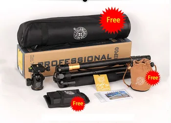 Q999 Professional Fluid Head Aluminum Video Camera Tripod,1590mm Digital and Slr Camera Tripod Free Shipping 666 detail image