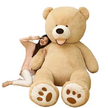 Wholesale Giant Cute Teddy Bear Plush Stuffed Toys Kawaii Lovely Soft Bear Dolls with heart Big Bear Kids Toys Valentine Gifts