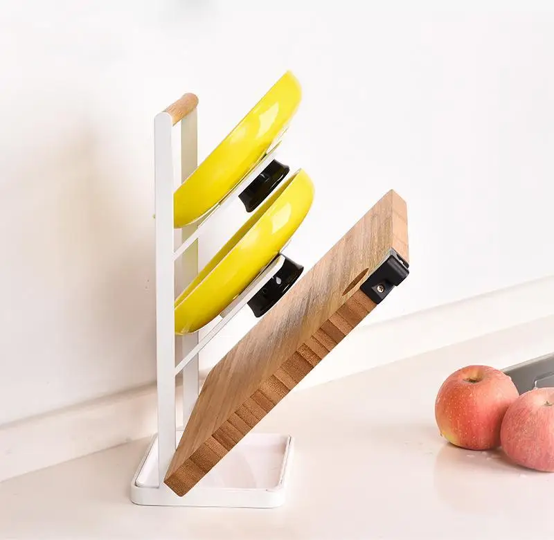 Kitchen Shelving Household Wallmounted Drain Cutting Board Shelving